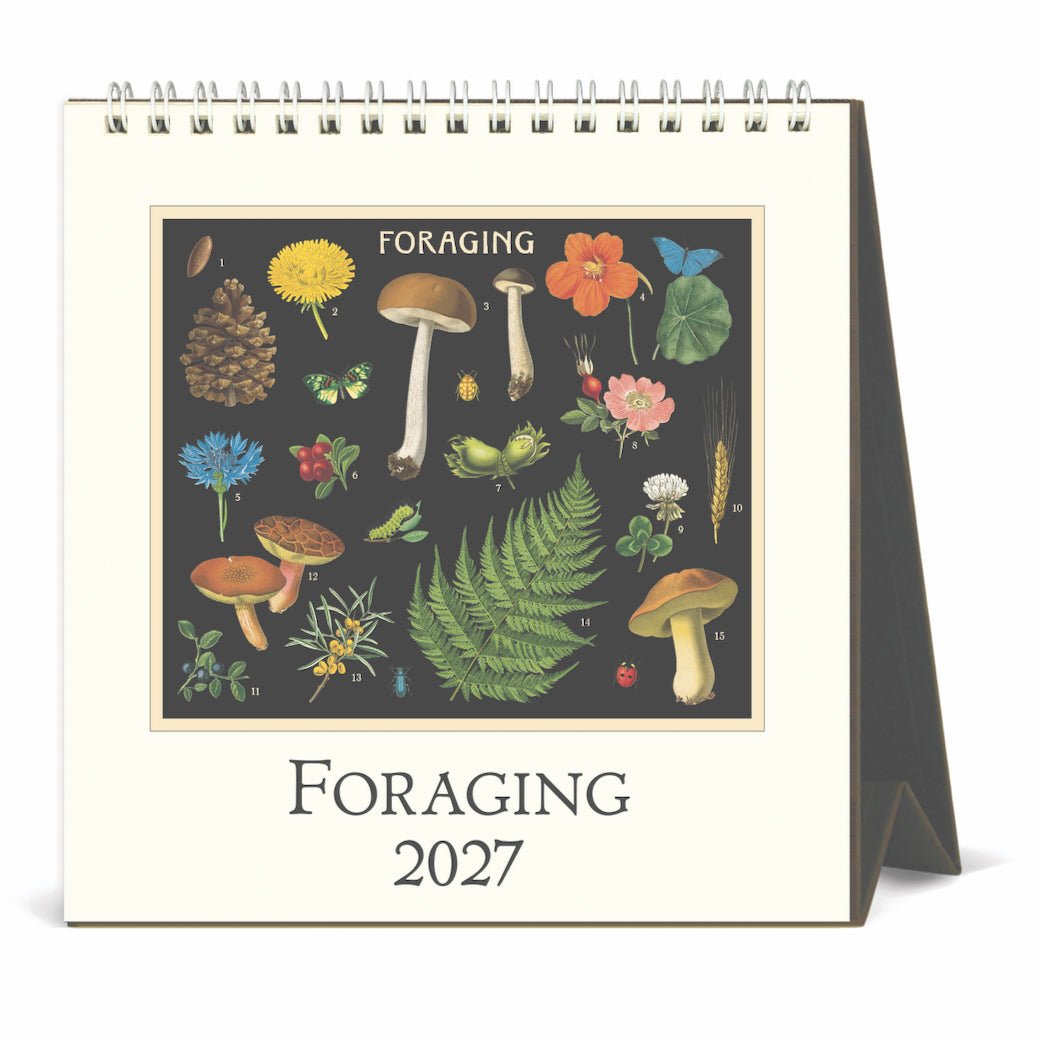 2027 Desk Calendar Foraging - Marmalade Mercantile
