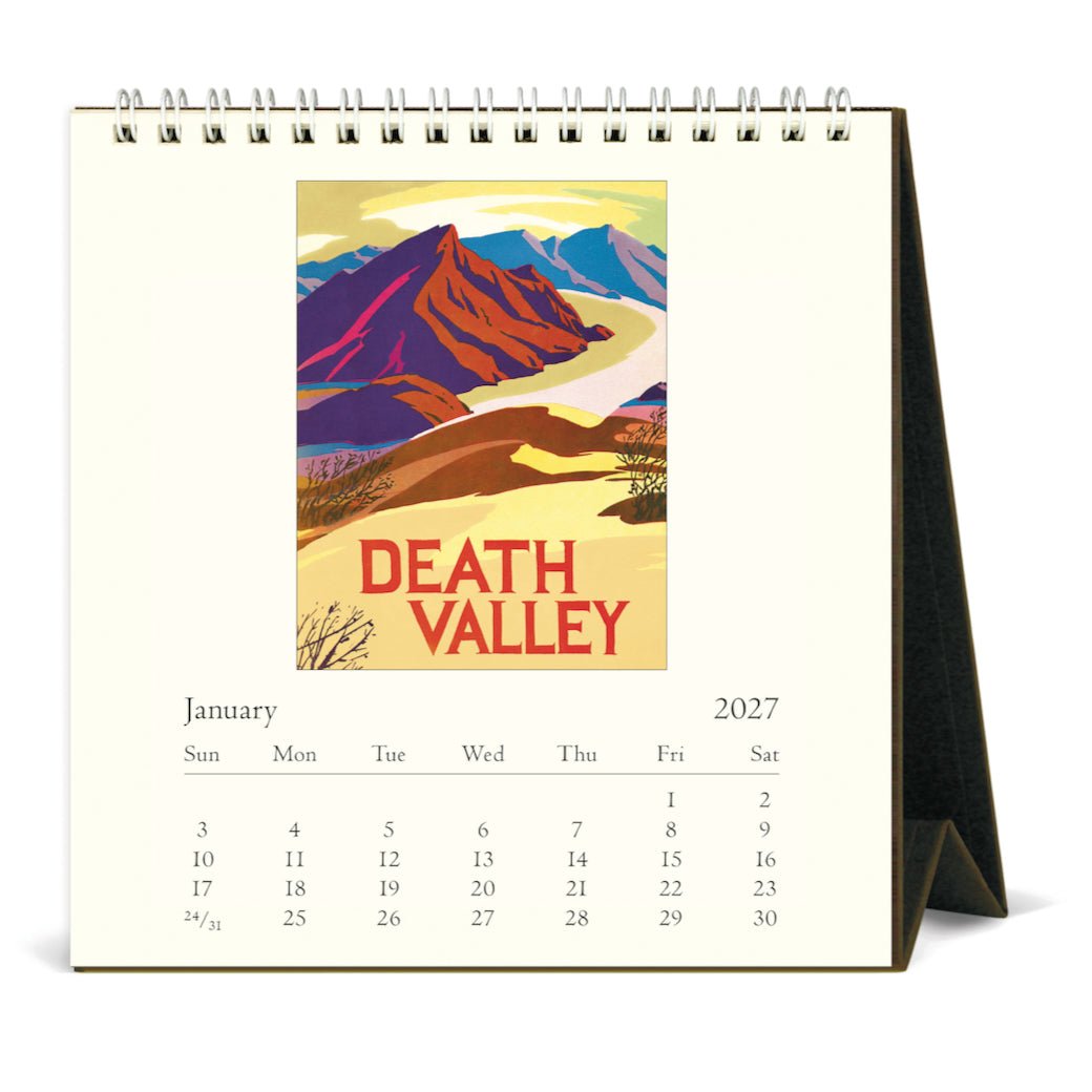 2027 National Parks Desk Calendar - Marmalade Mercantile