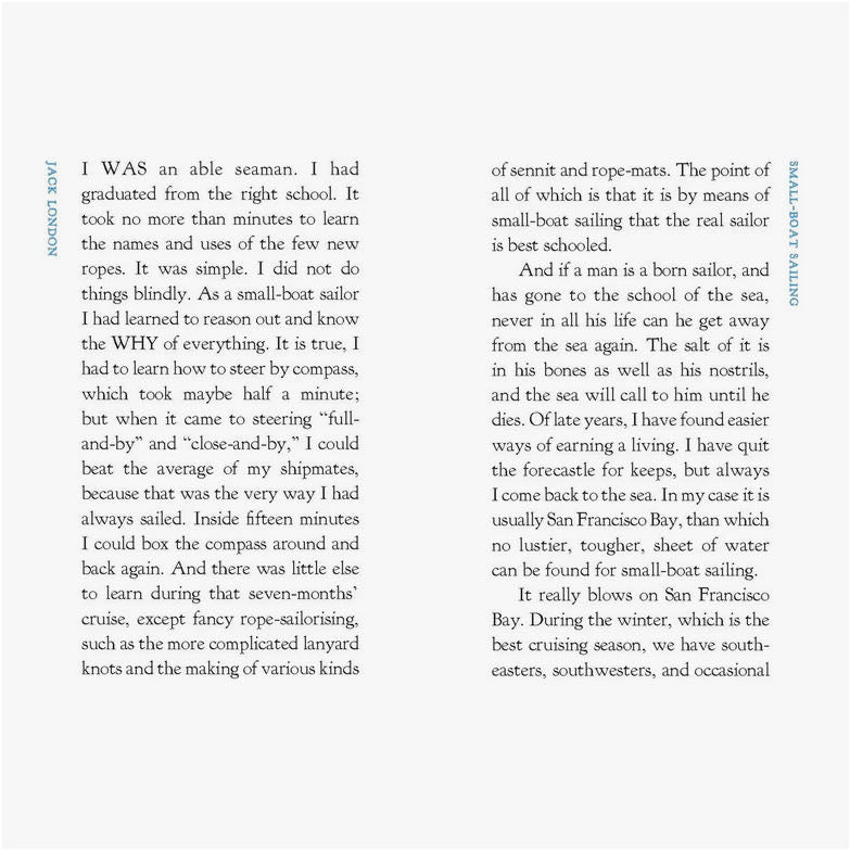 Jack London: Small-Boat Sailing