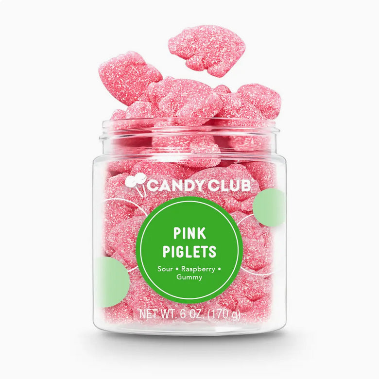 Gummy Pink Piglets Sour Candy