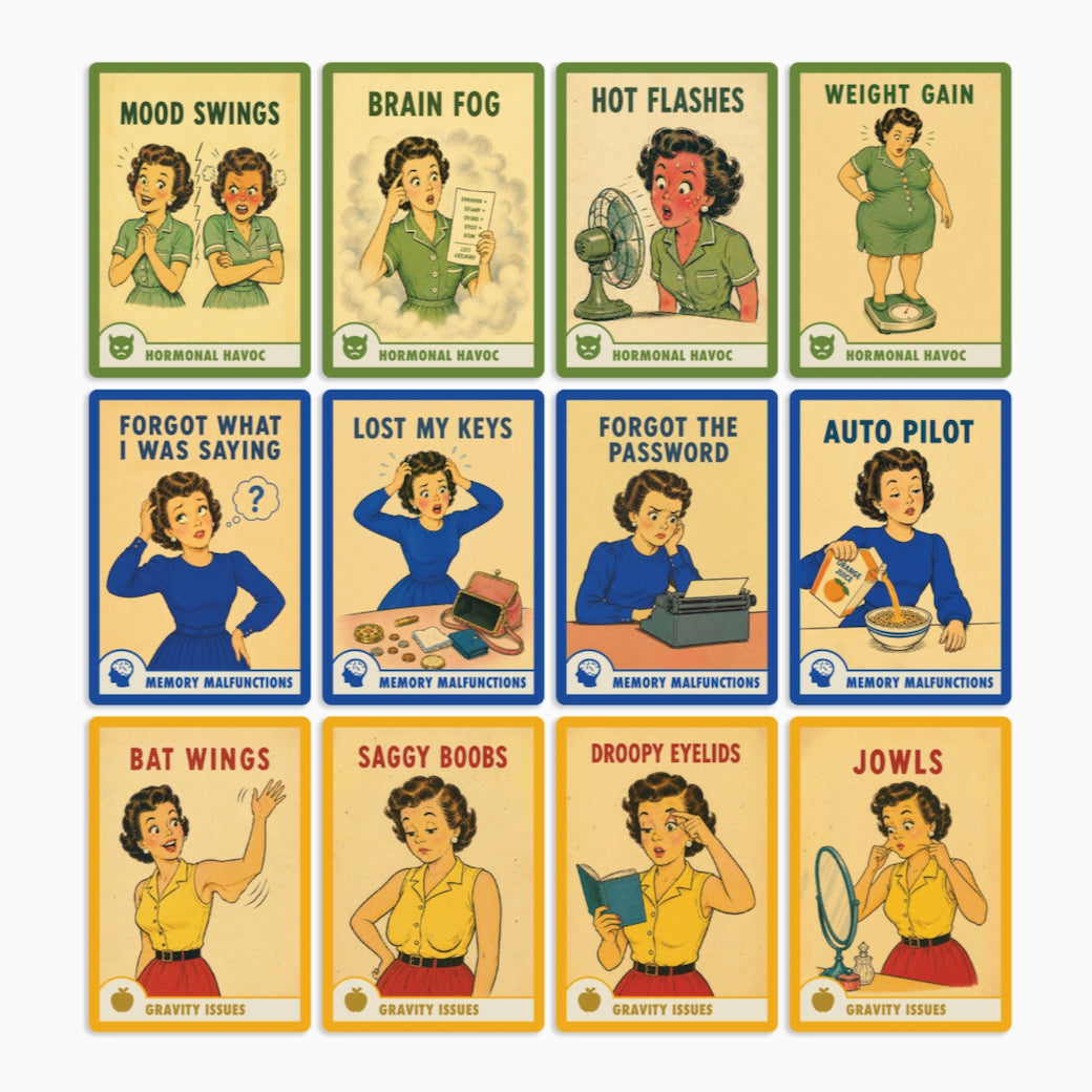 Go Fish: Over-The-Hill Edition For Her – Funny Card Game