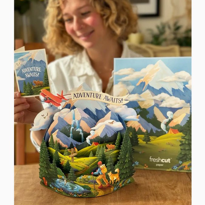 Adventure Awaits Pop Up Greeting Card - Marmalade Mercantile