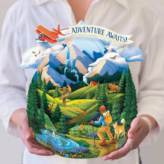 Adventure Awaits Pop Up Greeting Card - Marmalade Mercantile