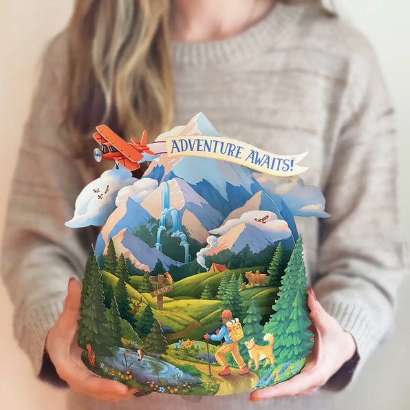 Adventure Awaits Pop Up Greeting Card - Marmalade Mercantile