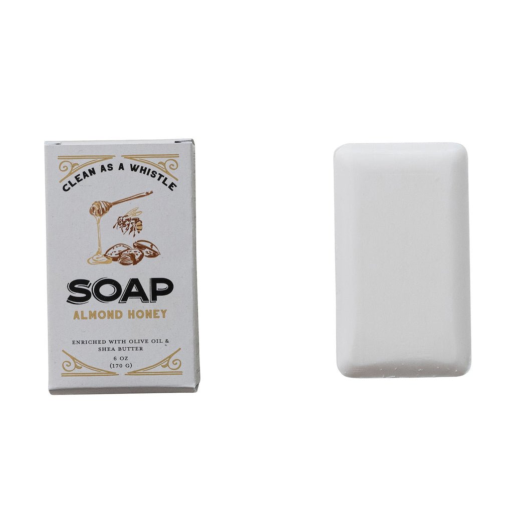 Almond Honey Scented Olive Oil & Shea Butter Bar Soap - Marmalade Mercantile