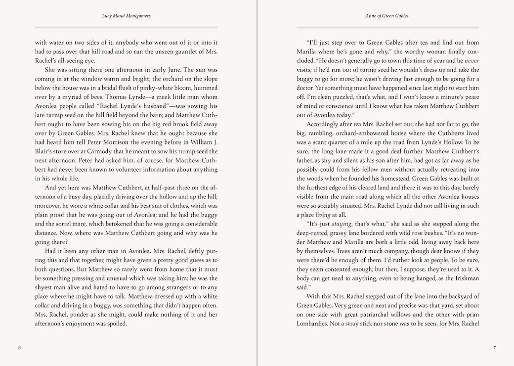 Anne of Green Gables Keepsake Edition - Marmalade Mercantile