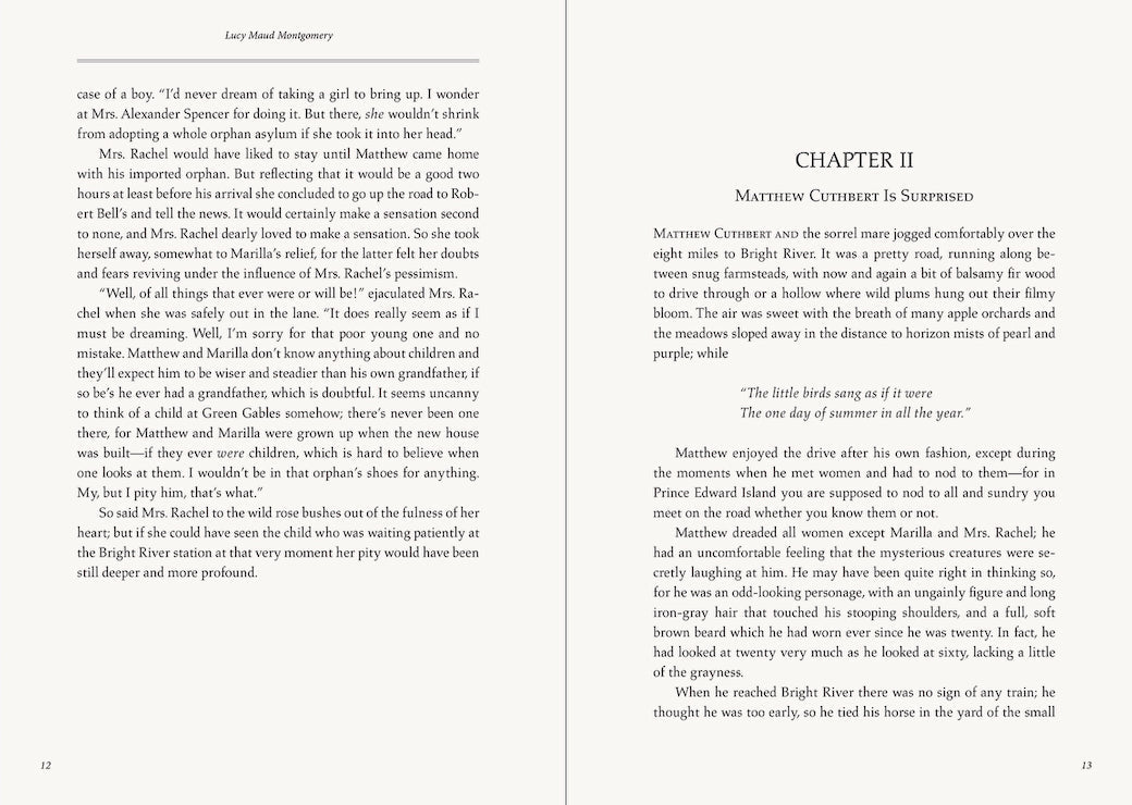 Anne of Green Gables Keepsake Edition - Marmalade Mercantile