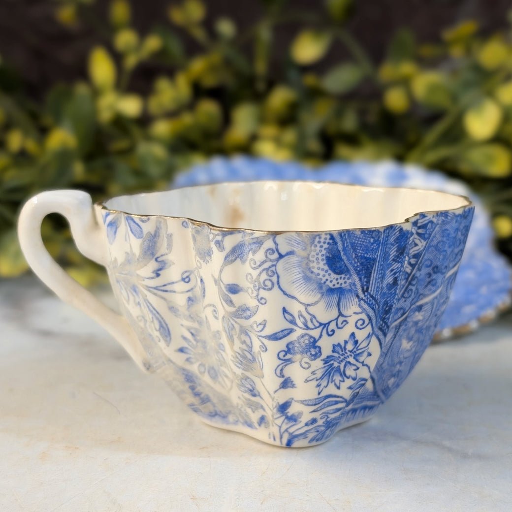 Antique Wileman Foley Staffordshire Demitasse Cup & Saucer - Marmalade Mercantile
