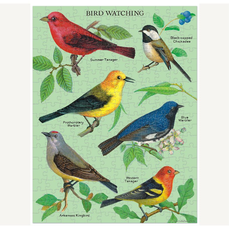 Bird Watching Mini Puzzle 240 - Piece Jigsaw Puzzle - Marmalade Mercantile
