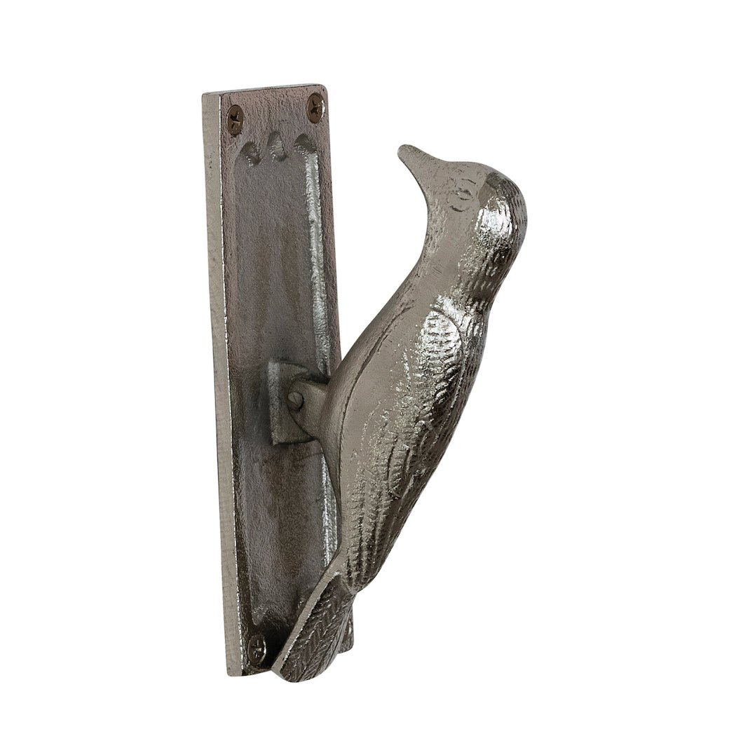 Cast Iron Bird - Shaped Woodpecker Door Knocker - Marmalade Mercantile
