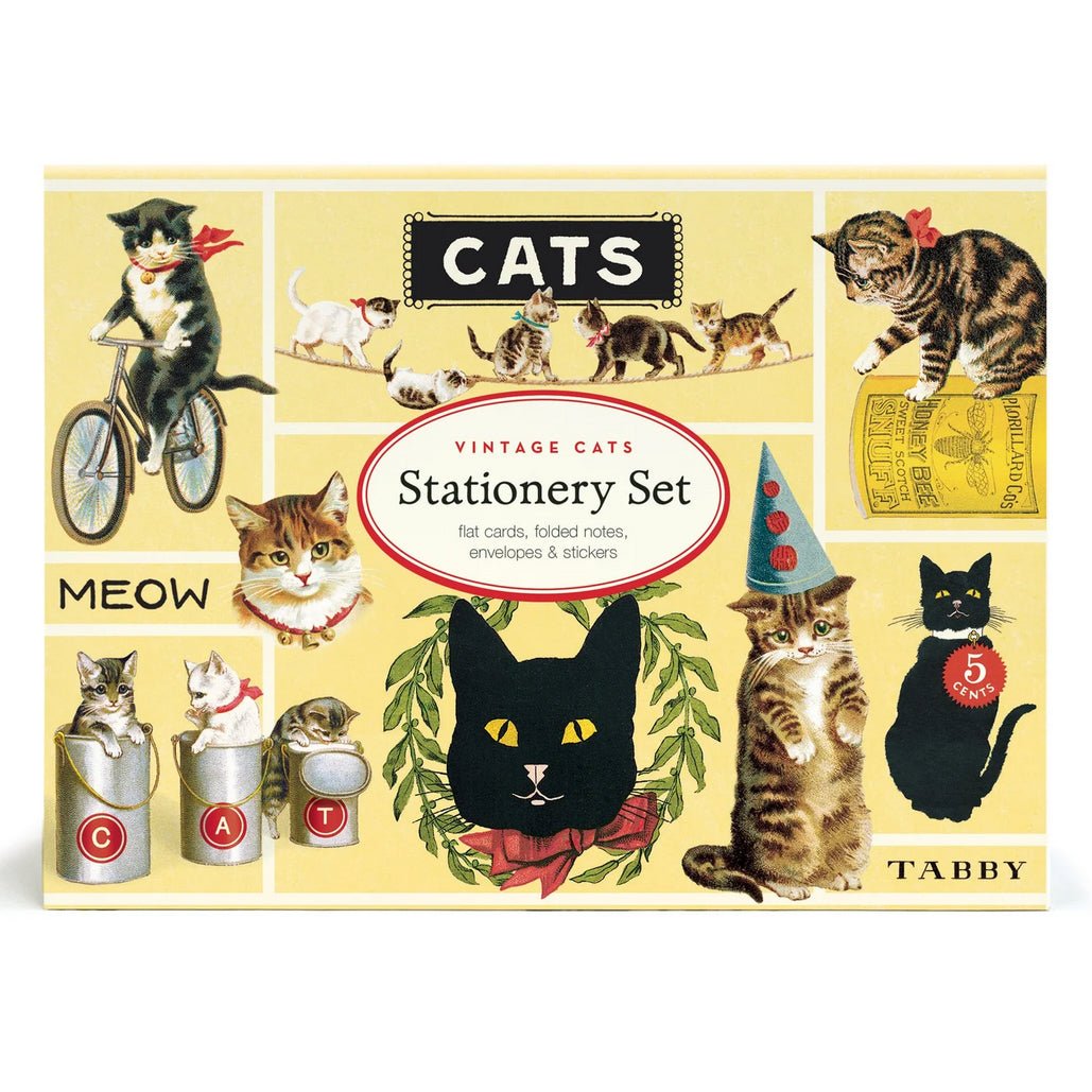Cats & Kittens Stationery Set - Marmalade Mercantile