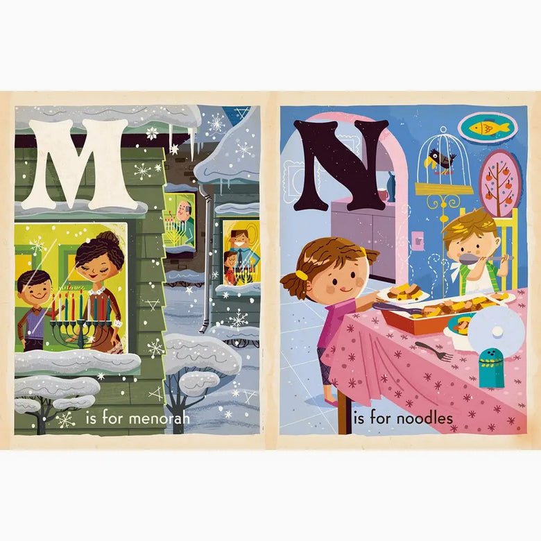 D is for Dreidel Hanukkah Alphabet Book - Marmalade Mercantile