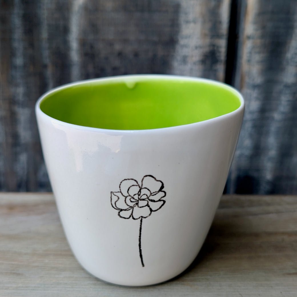 Davis Studio Fine Porcelain Juice Cups CHOICE of Style/Color - Marmalade Mercantile