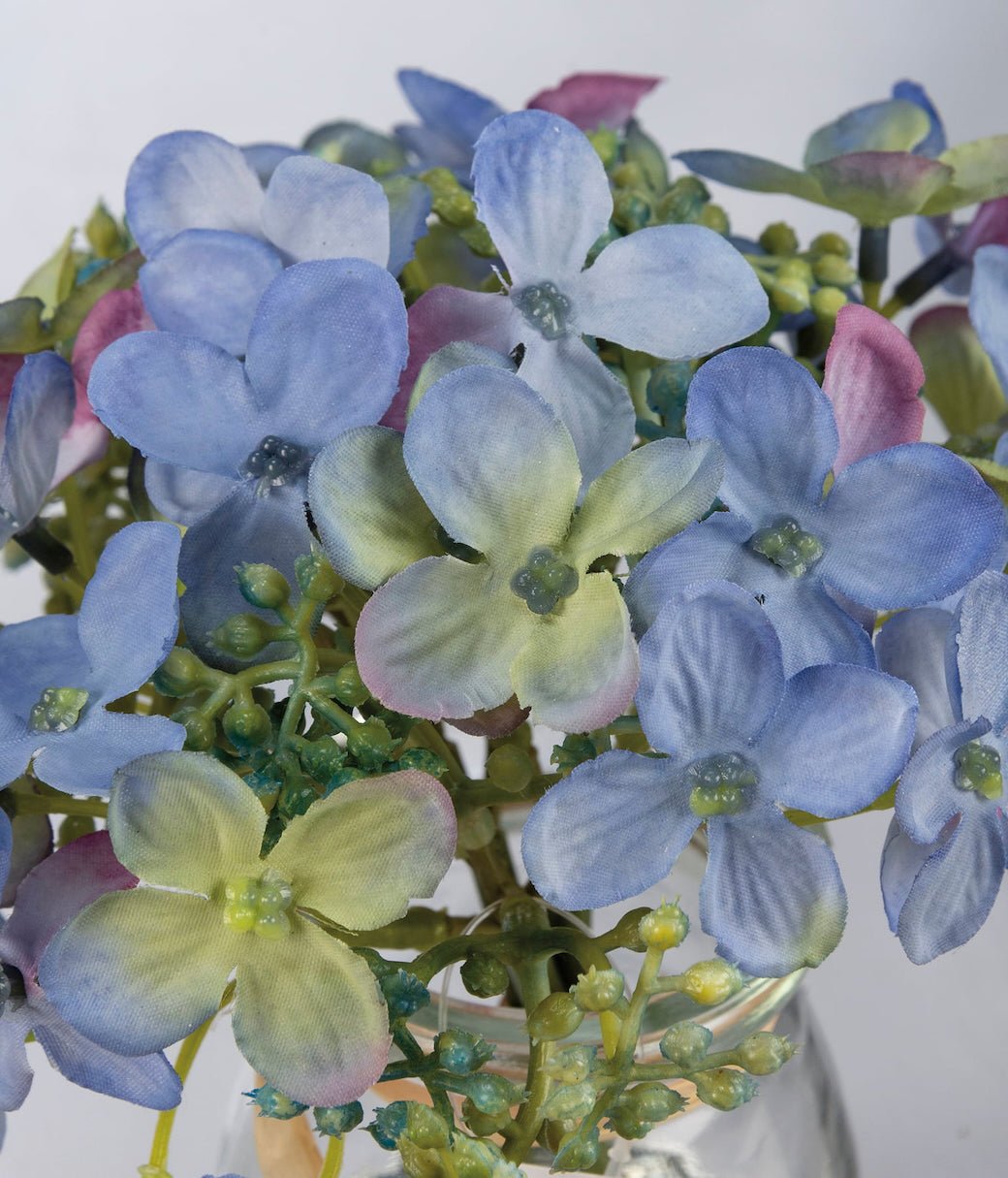 Delicate Blue Hydrangea Vase - Marmalade Mercantile