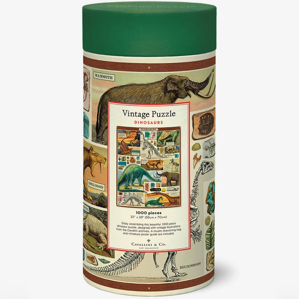 Dinosaurs 1000 - Piece Jigsaw Puzzle - Marmalade Mercantile