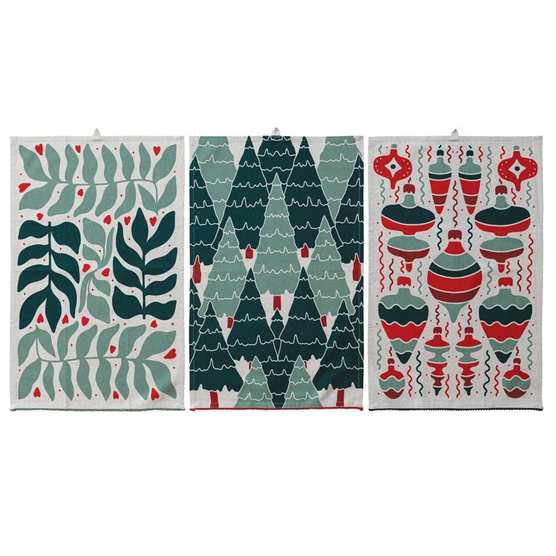 Festive Holiday Kitchen Tea Towels CHOICE of Style - Marmalade Mercantile