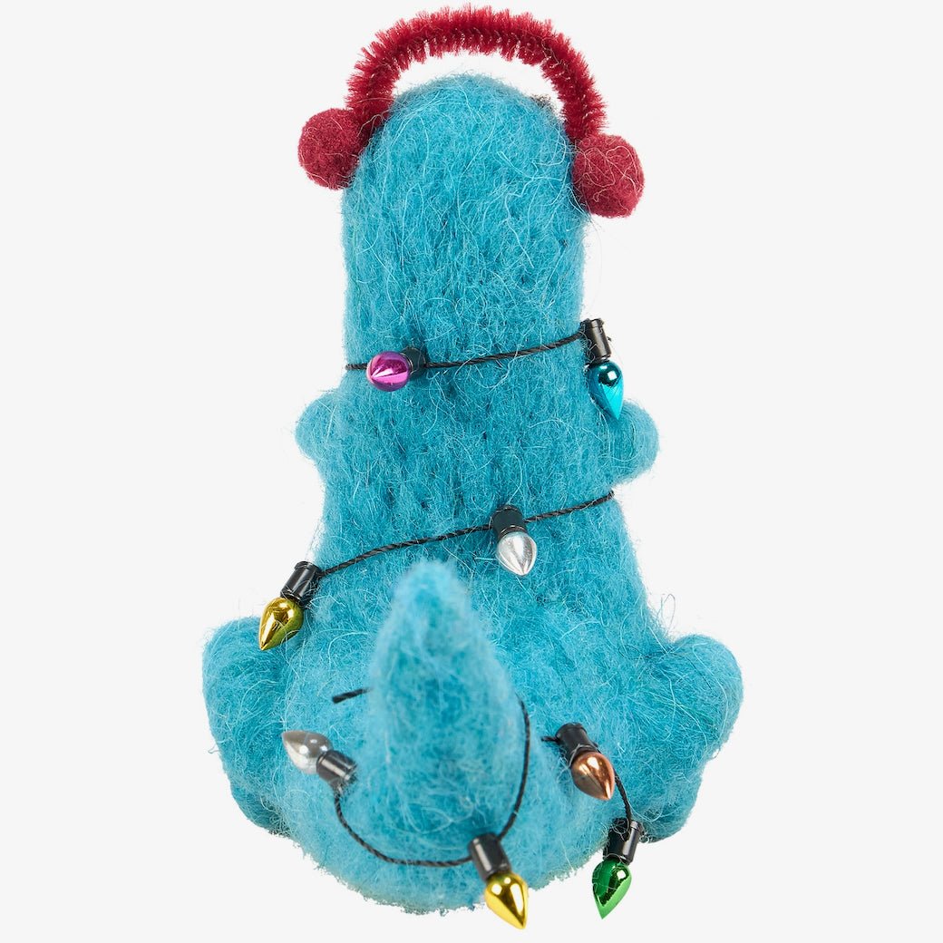 Festive Winter Holiday Tyrannosaurus Dinosaur Critter - Marmalade Mercantile
