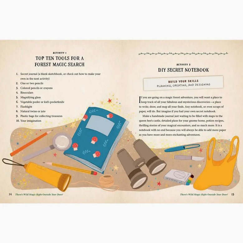 Forest Magic for Kids How to Find Faires, Make a Secret Fort, and Cook Up an Elfin Picnic - Marmalade Mercantile