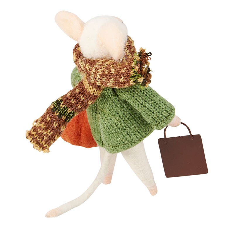 Give Thanks Felt Mouse Critter - Marmalade Mercantile