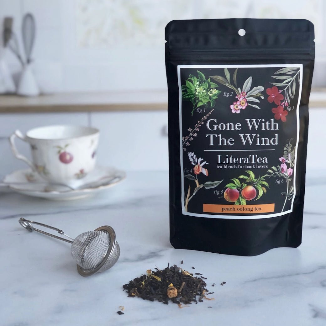 Gone with the Wind Peach Oolong Loose Leaf Tea for Book Lovers - Marmalade Mercantile