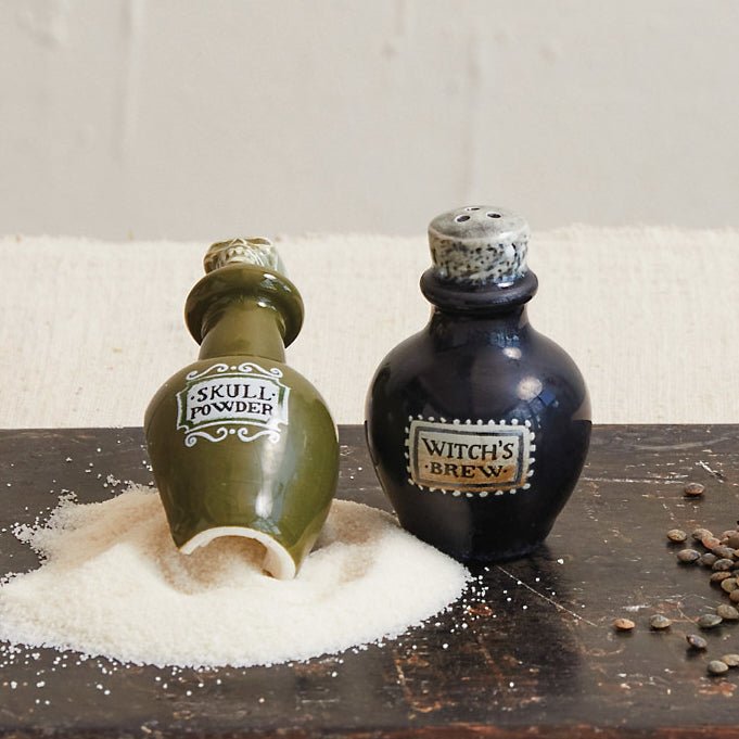 Halloween Potion Bottles Salt & Pepper Shaker Set - Marmalade Mercantile