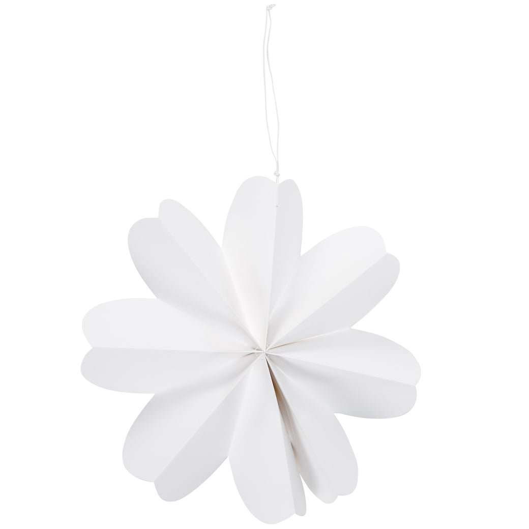 Hanging Paper Daisy Flower Accordion Style - Marmalade Mercantile