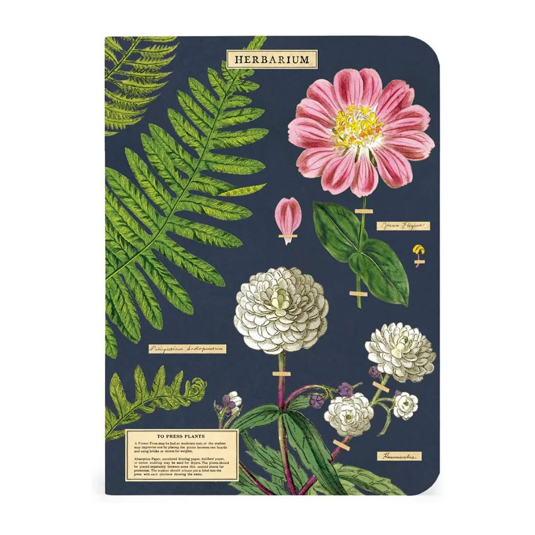Herbarium Mini Pocket Notebooks Set of 3 - Marmalade Mercantile