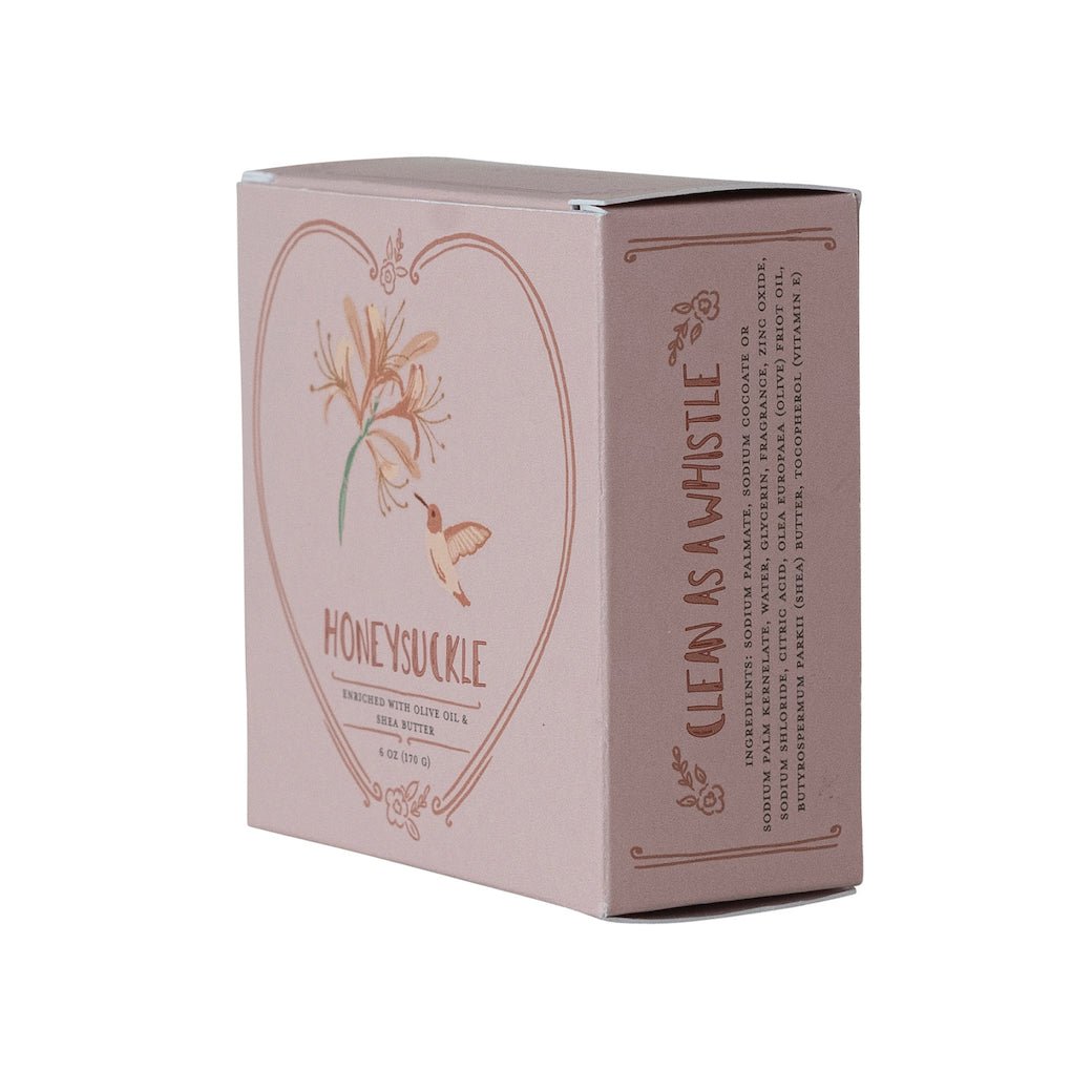 Honeysuckle Scented Olive Oil & Shea Butter Bar Soap - Marmalade Mercantile
