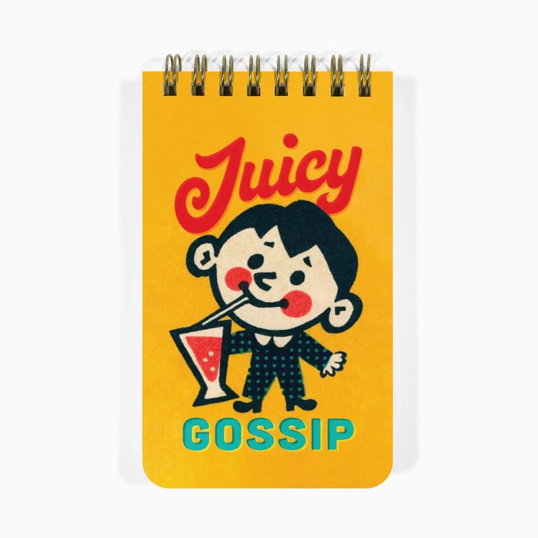 Juicy Gossip Mini 3x5" Spiral Notebook - Marmalade Mercantile