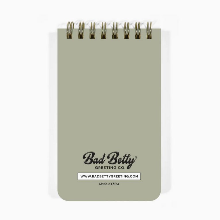 Jumping to Conclusions 3x5” Mini Spiral Notebook - Marmalade Mercantile