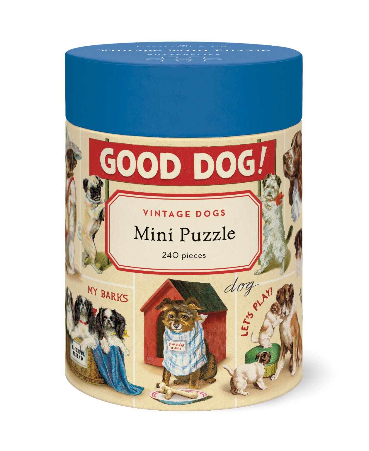 Mini Jigsaw Puzzle Vintage Dogs - Marmalade Mercantile