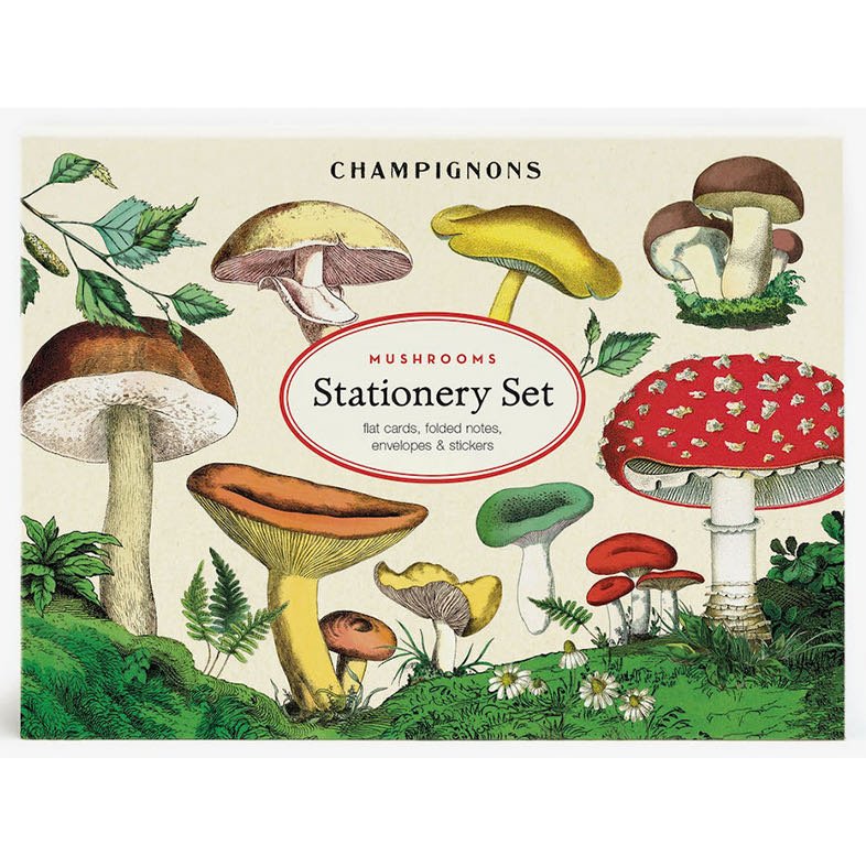 Mushrooms Stationery Set - Marmalade Mercantile