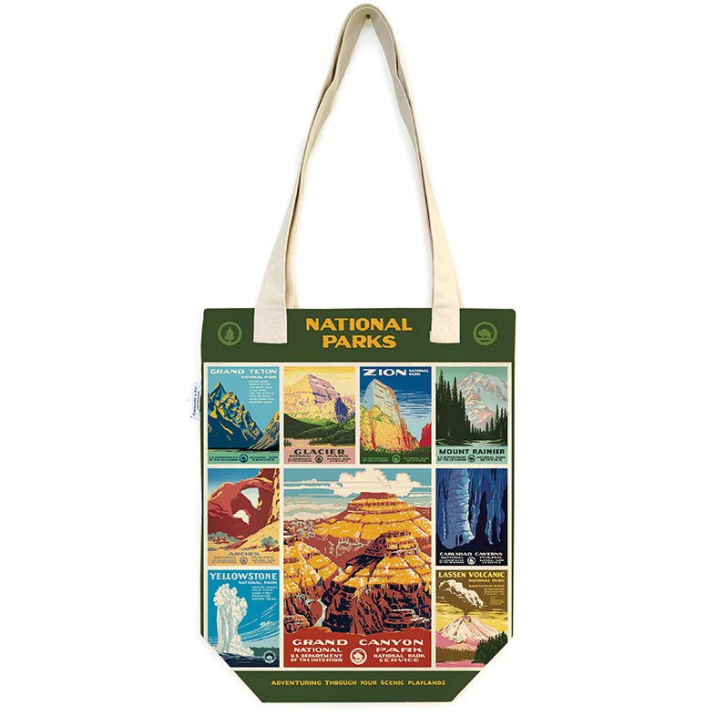 National Parks 100% Cotton Canvas Tote Bag - Marmalade Mercantile