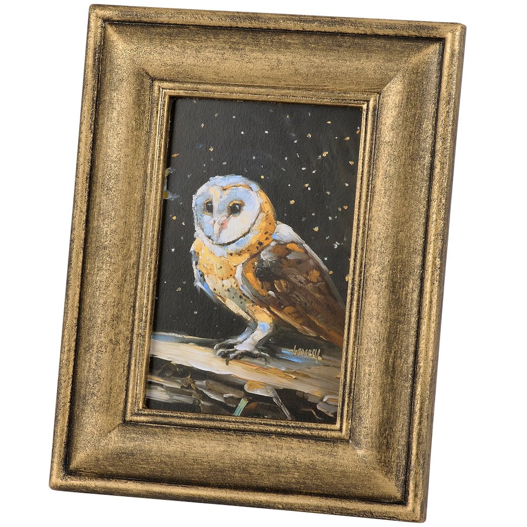 Night Barn Owl Framed Print - Marmalade Mercantile