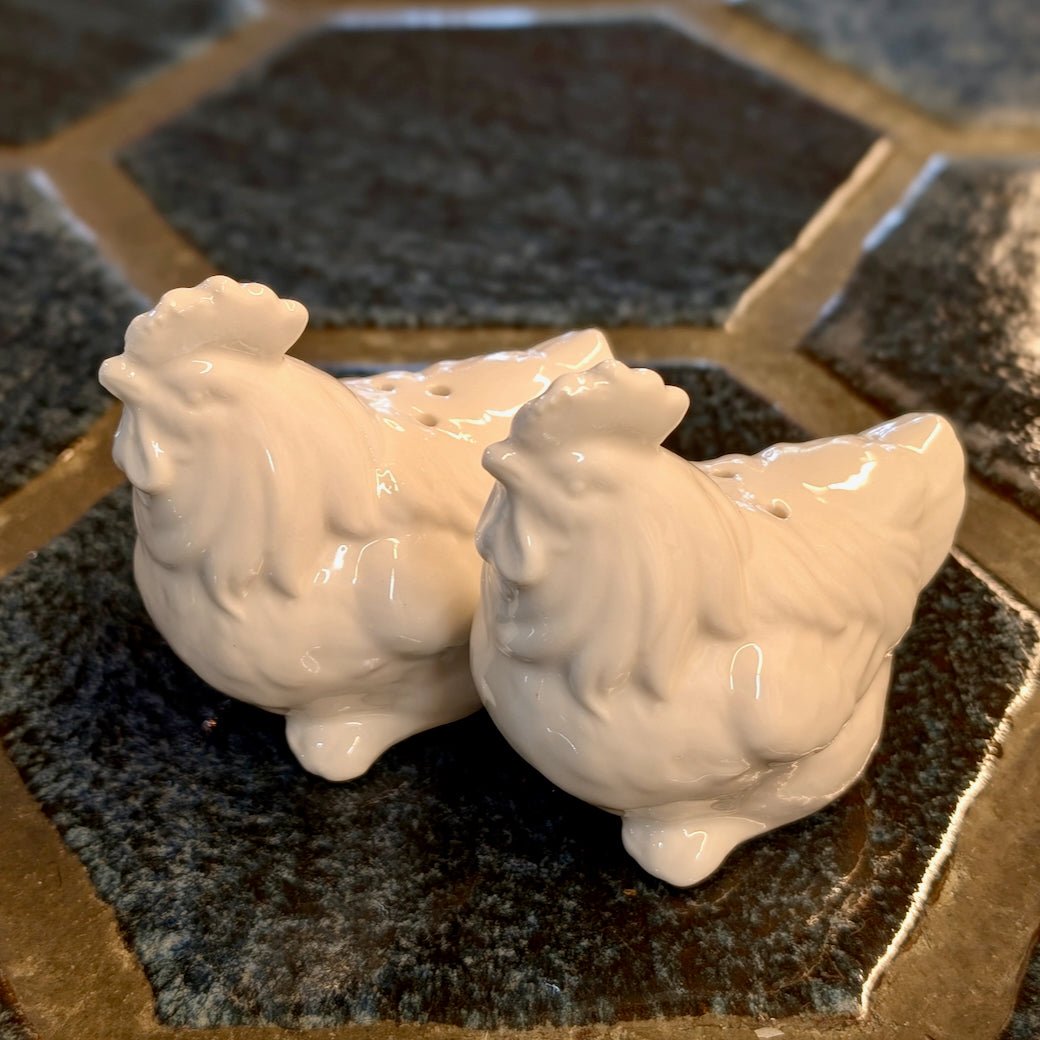 Pair of Chickens Salt & Pepper Shakers - Marmalade Mercantile