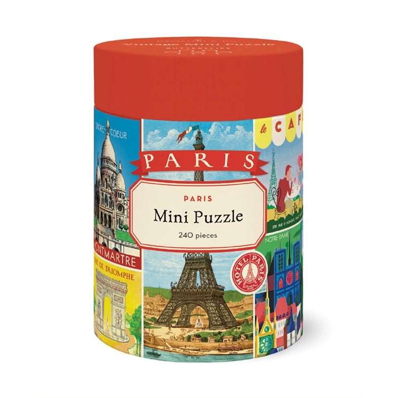 Paris Mini Puzzle 240 - Piece Jigsaw Puzzle - Marmalade Mercantile