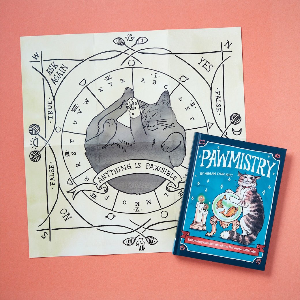 Pawmistry, Unlocking the Secrets of the Univerise with Cats by Megan Lynn Kott - Marmalade Mercantile