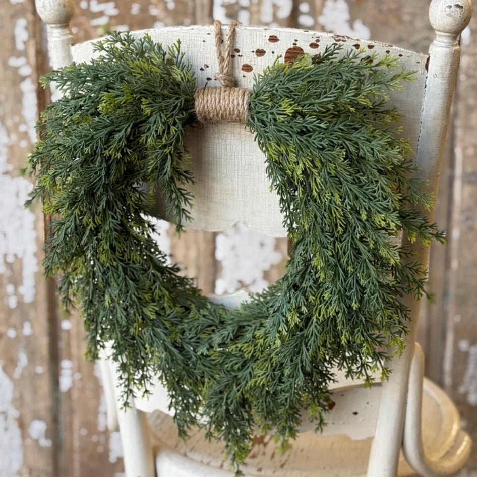 Petite Clifton Hills Hanging Wreath 14" - Marmalade Mercantile