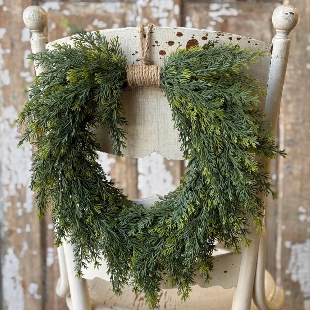 Petite Clifton Hills Hanging Wreath 14" - Marmalade Mercantile