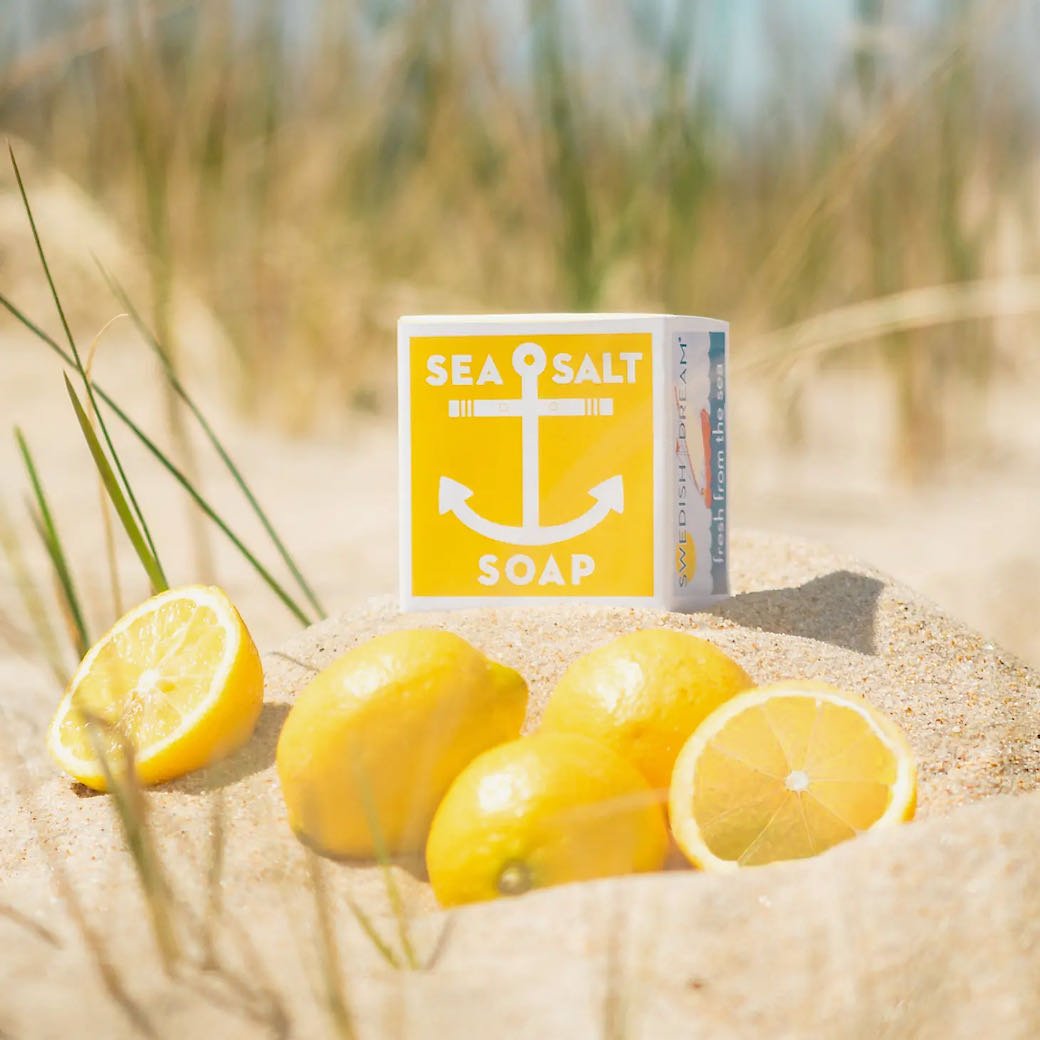 Refreshing Summer Lemon Sea Salt Soap - Marmalade Mercantile