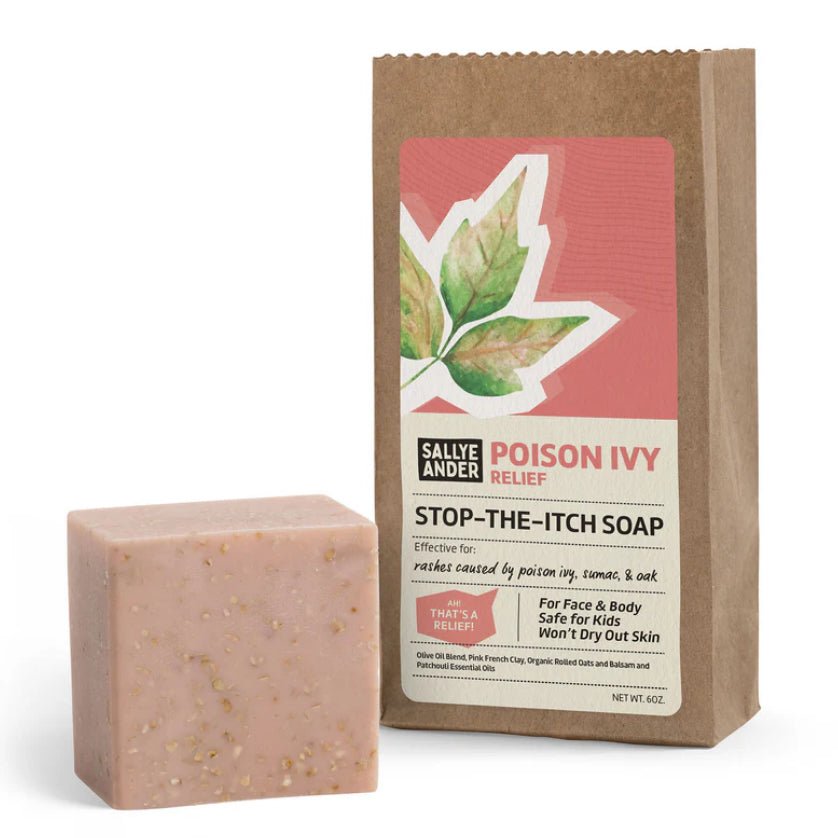 SallyeAnder Poison Ivy Relief Bar Soap - Stop the Itch! - Marmalade Mercantile