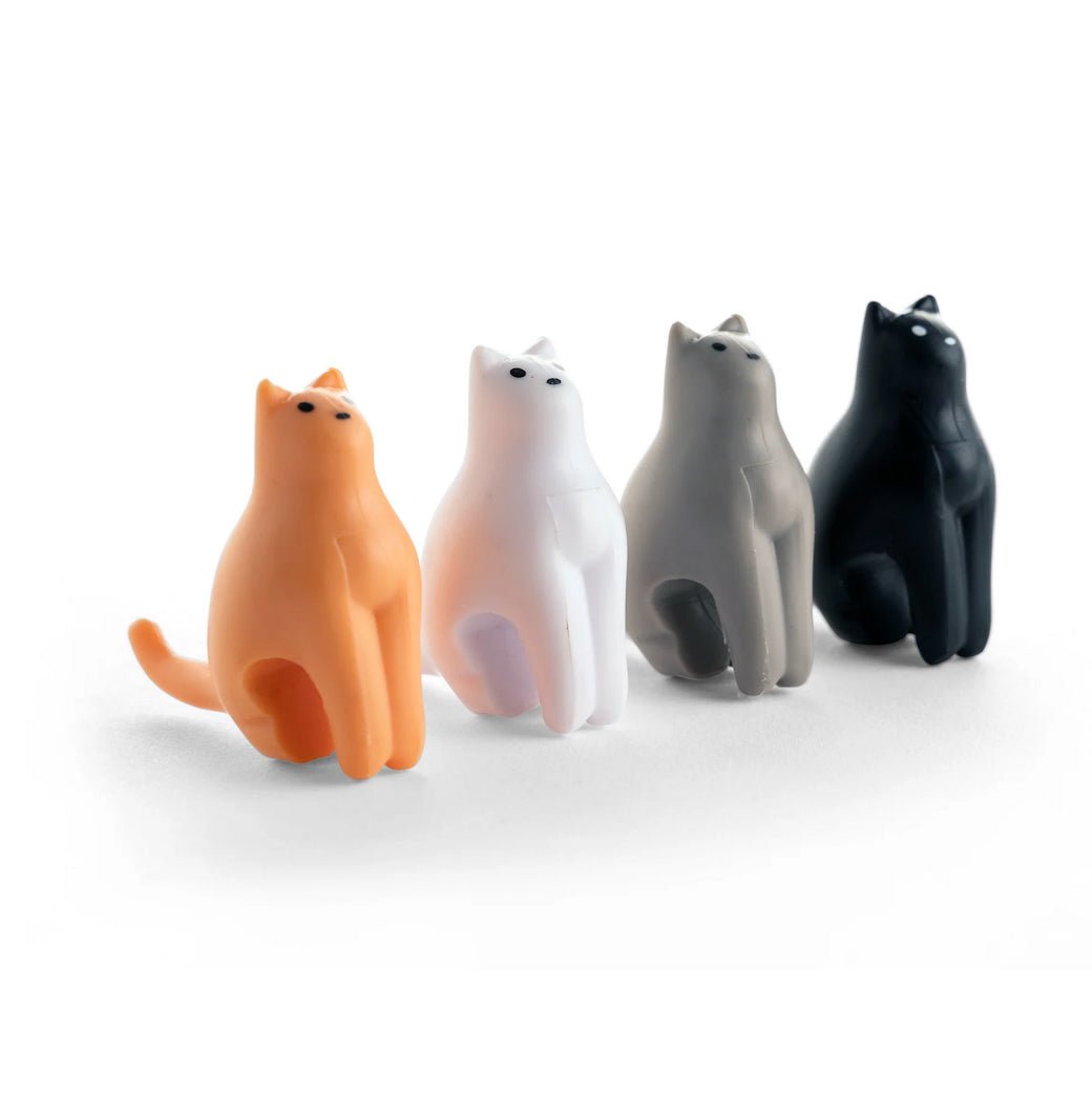 Set of Four Cat Tea Bag Holders - Marmalade Mercantile