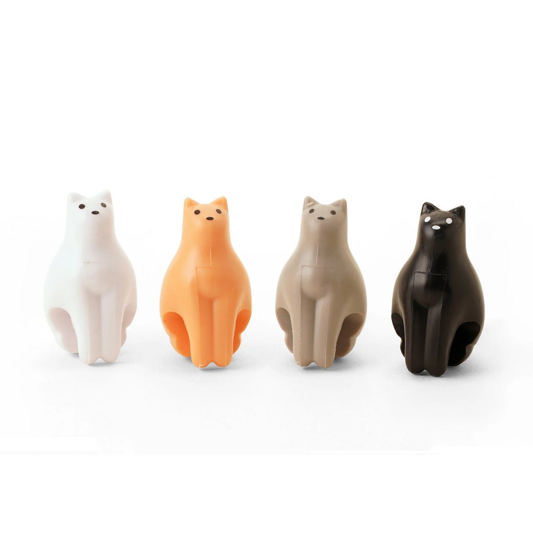 Set of Four Cat Tea Bag Holders - Marmalade Mercantile
