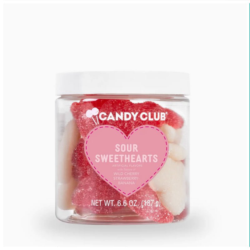 Sour Gummy Sweethearts - Wild Cherry, Strawberry, Banana - Marmalade Mercantile