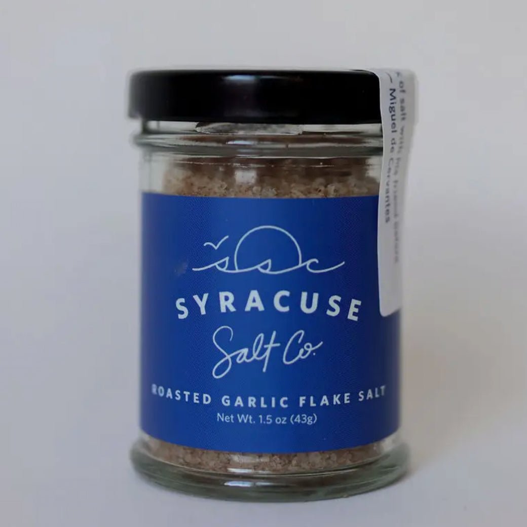 Syracuse Salt Co. Roasted Garlic Flake Salt - Marmalade Mercantile