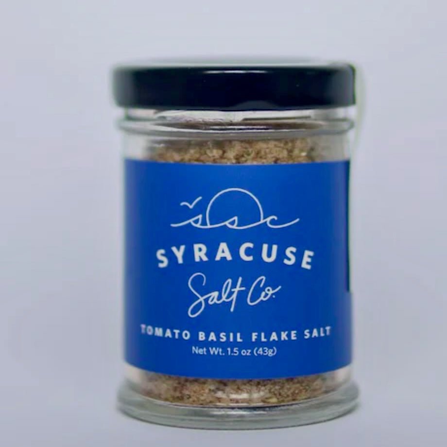 Syracuse Salt Co. Tomato Basil Flake Salt - Marmalade Mercantile