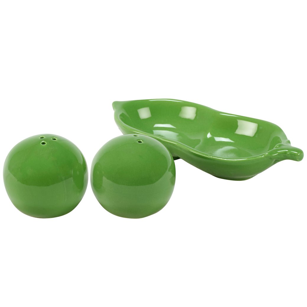 Two Peas in a Pod Salt & Pepper Set - Marmalade Mercantile