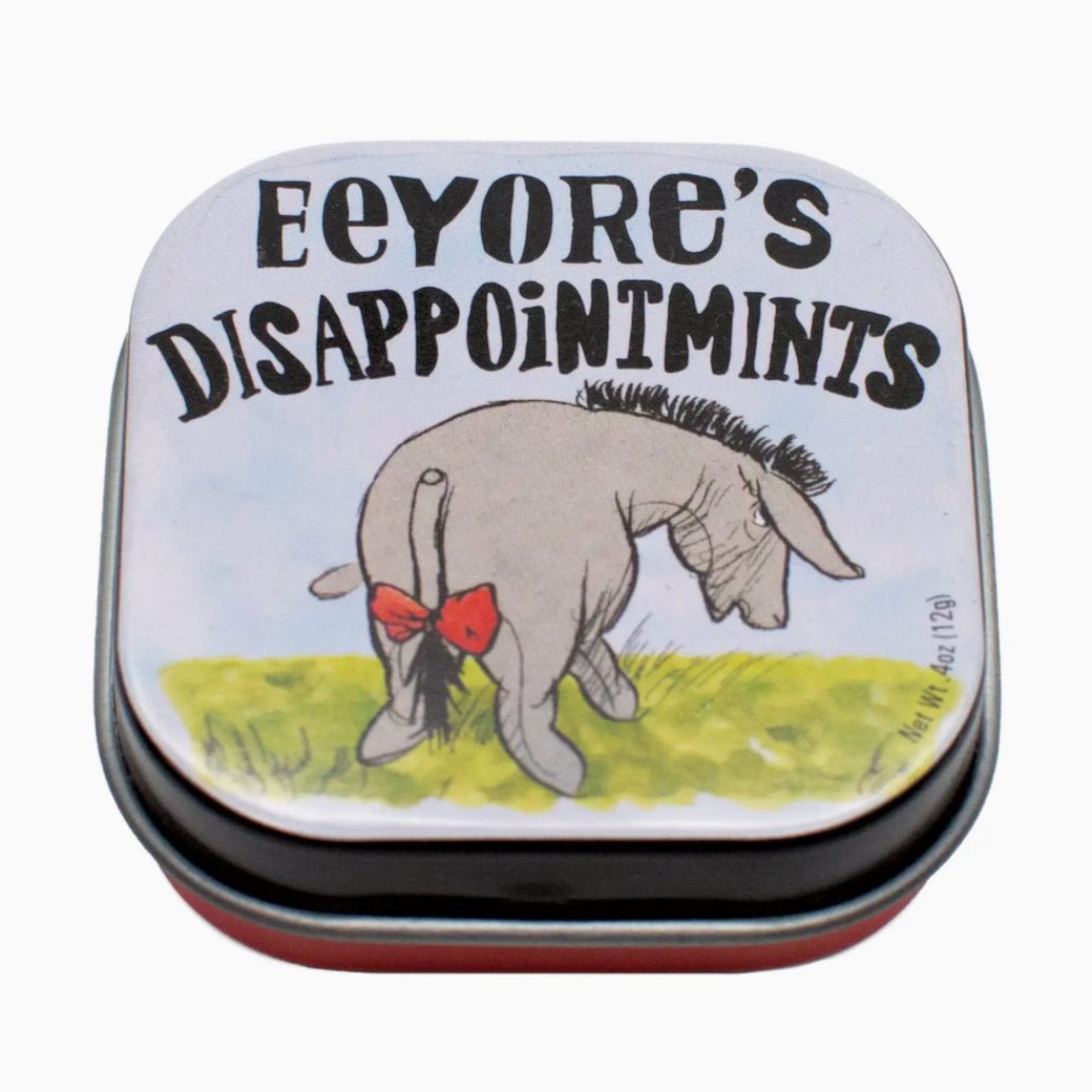 Two Tiny Tins of Eeyore’s Dissapointmints Breath Mints - Marmalade Mercantile