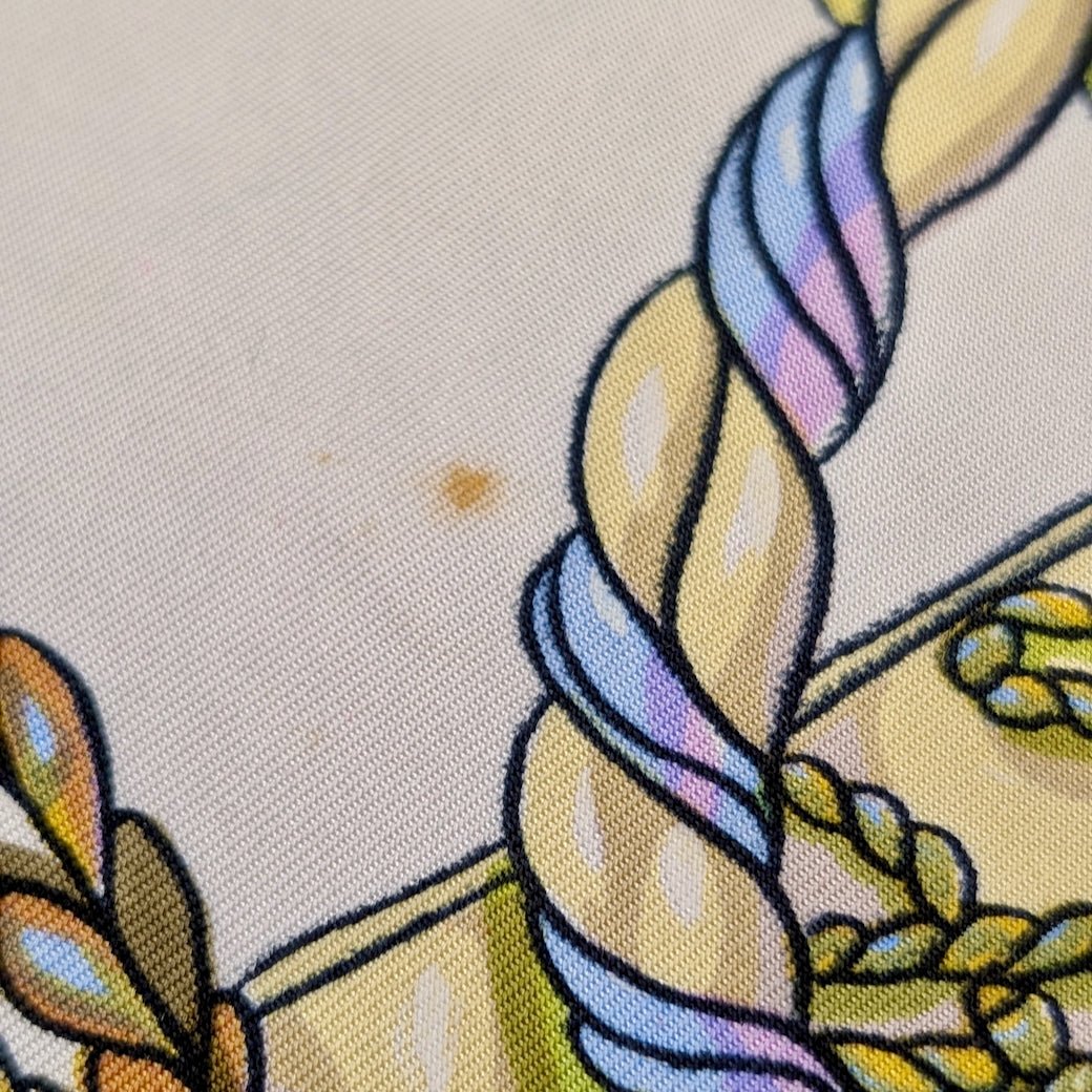 Vintage 1960 Hermes Silk Scarf Le Timbalier - Marmalade Mercantile