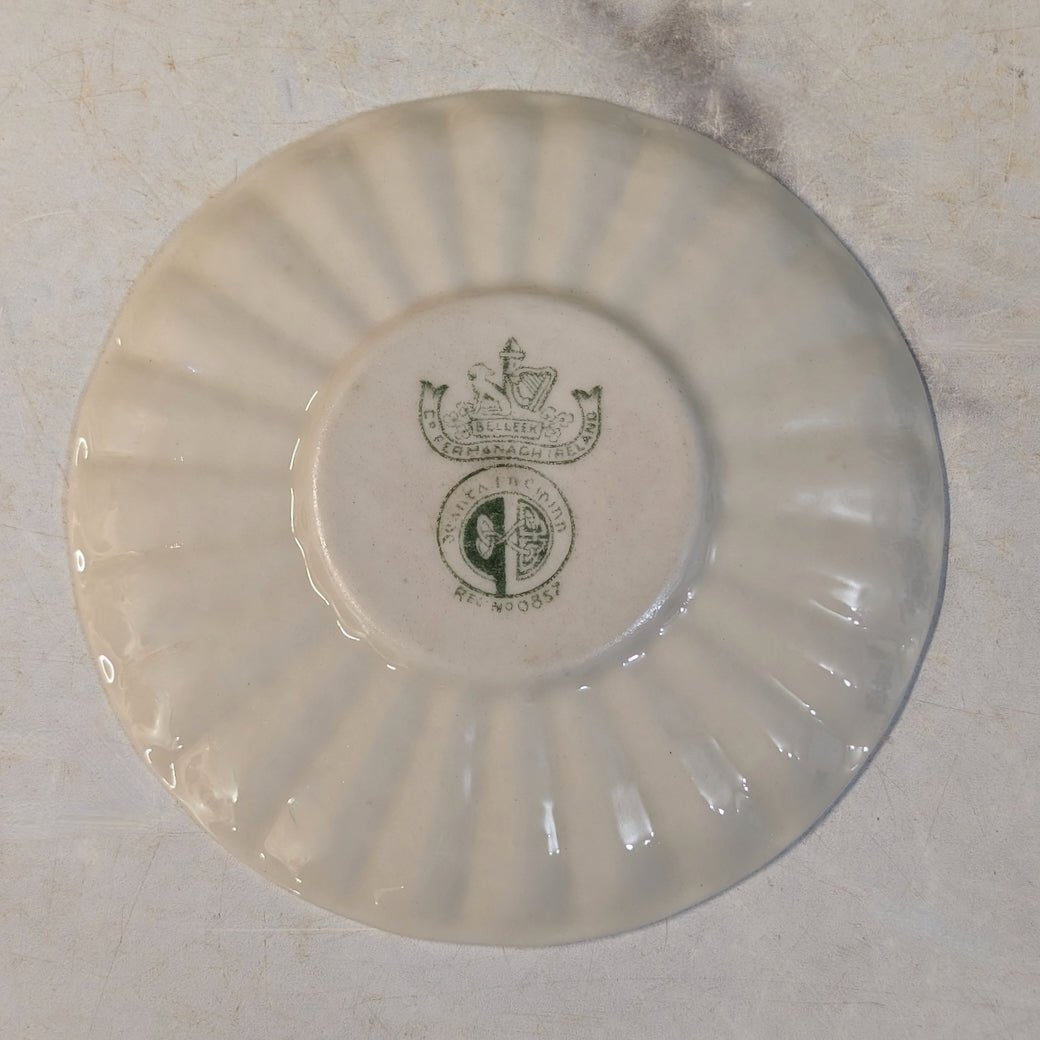 Vintage Beleek Neptune Demitasse Cup & Saucer Pattern - Marmalade Mercantile